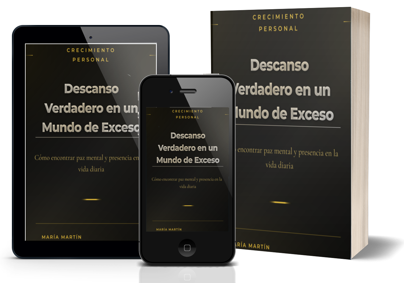Mockup del material principal